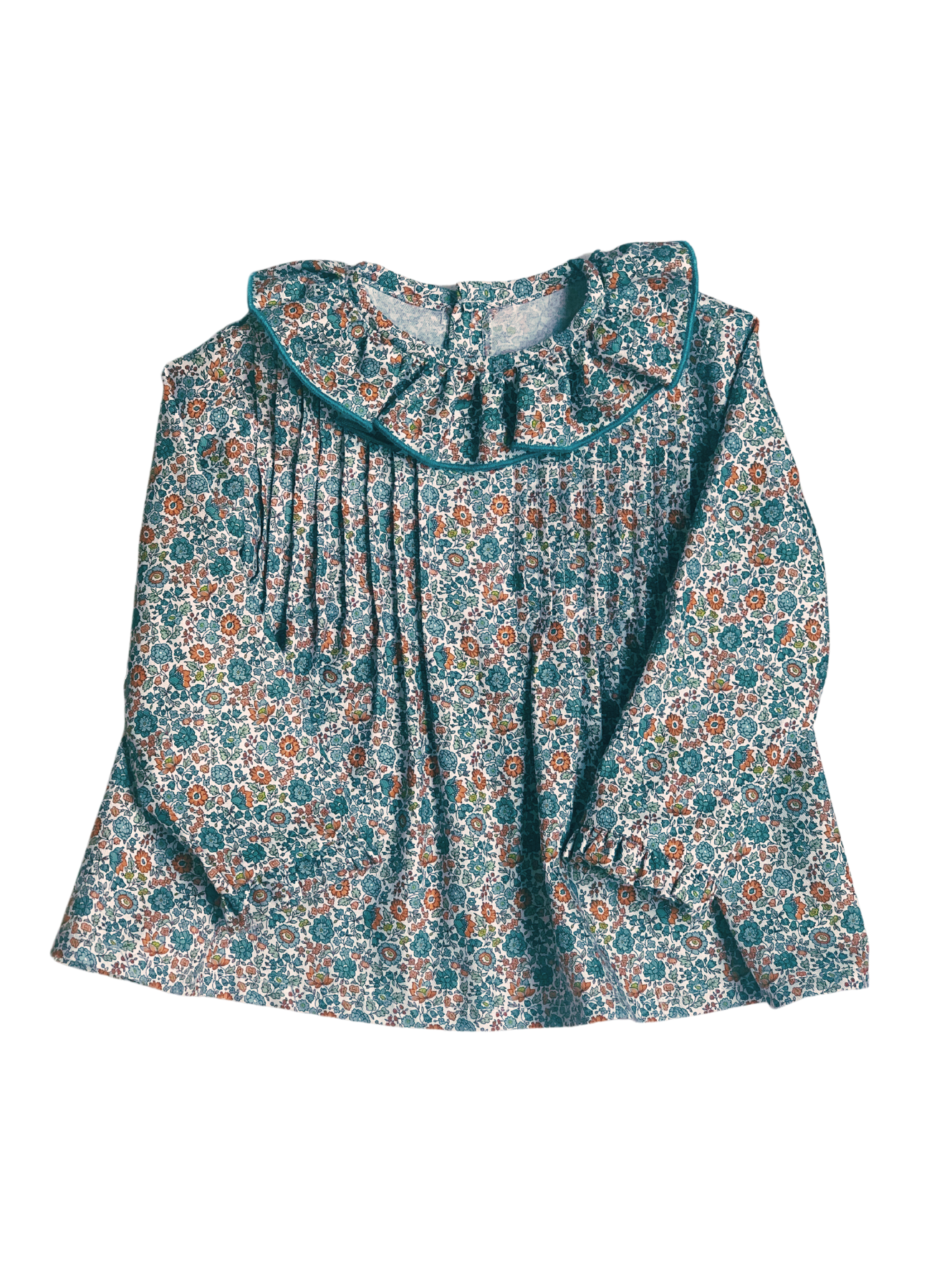 Blusa jaretas cuello