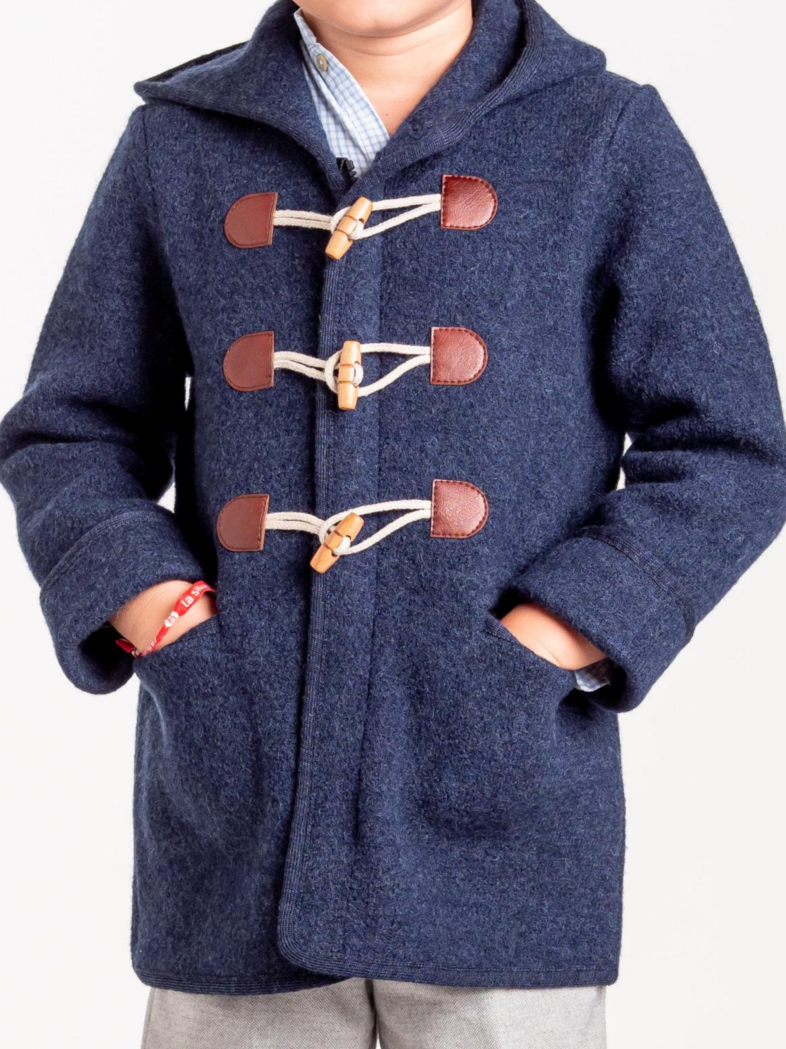 duffle-coat bleu