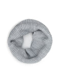 Dark gray cowl scarf