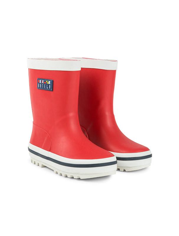 Botas agua rojas para niño y niña de Batela en Minis Baby&Kids