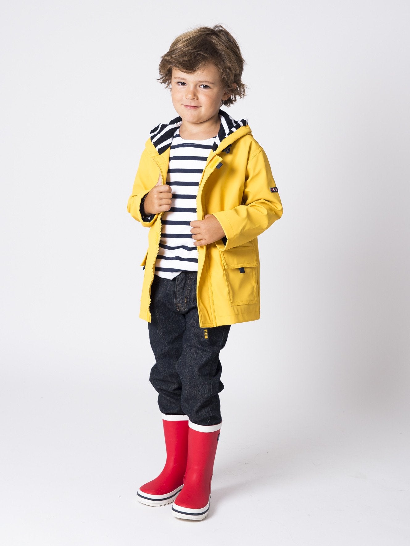 Botas de agua rojas para niño Minis Baby&Kids