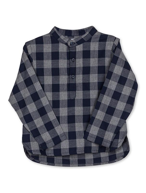 camisa de cuadros para niño