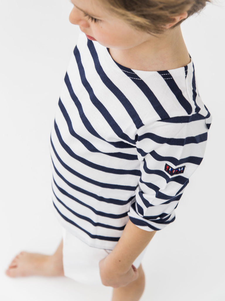 Blue & white sailor shirt