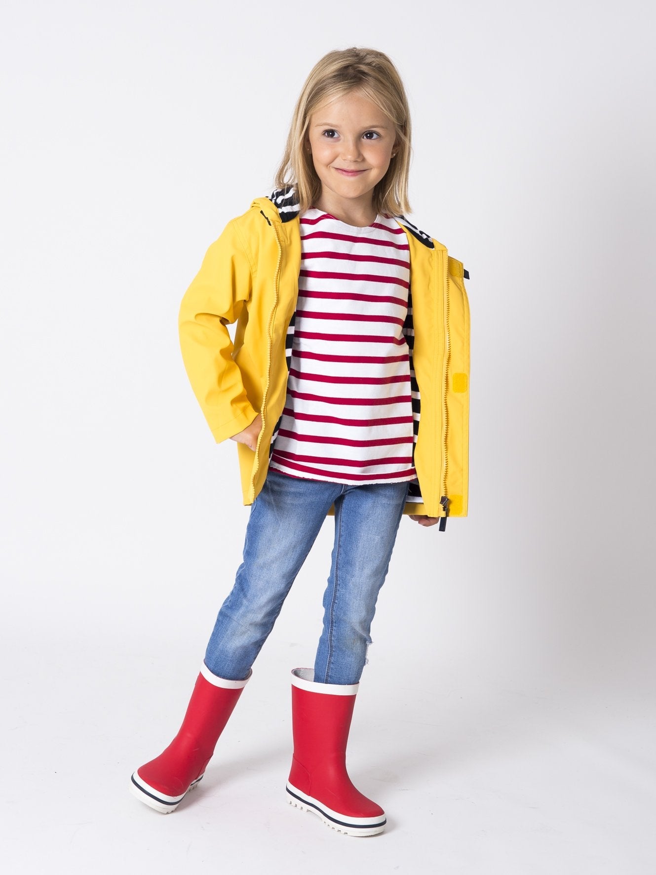 Chubasquero amarillo marinero niña Minis Baby&Kids Batela