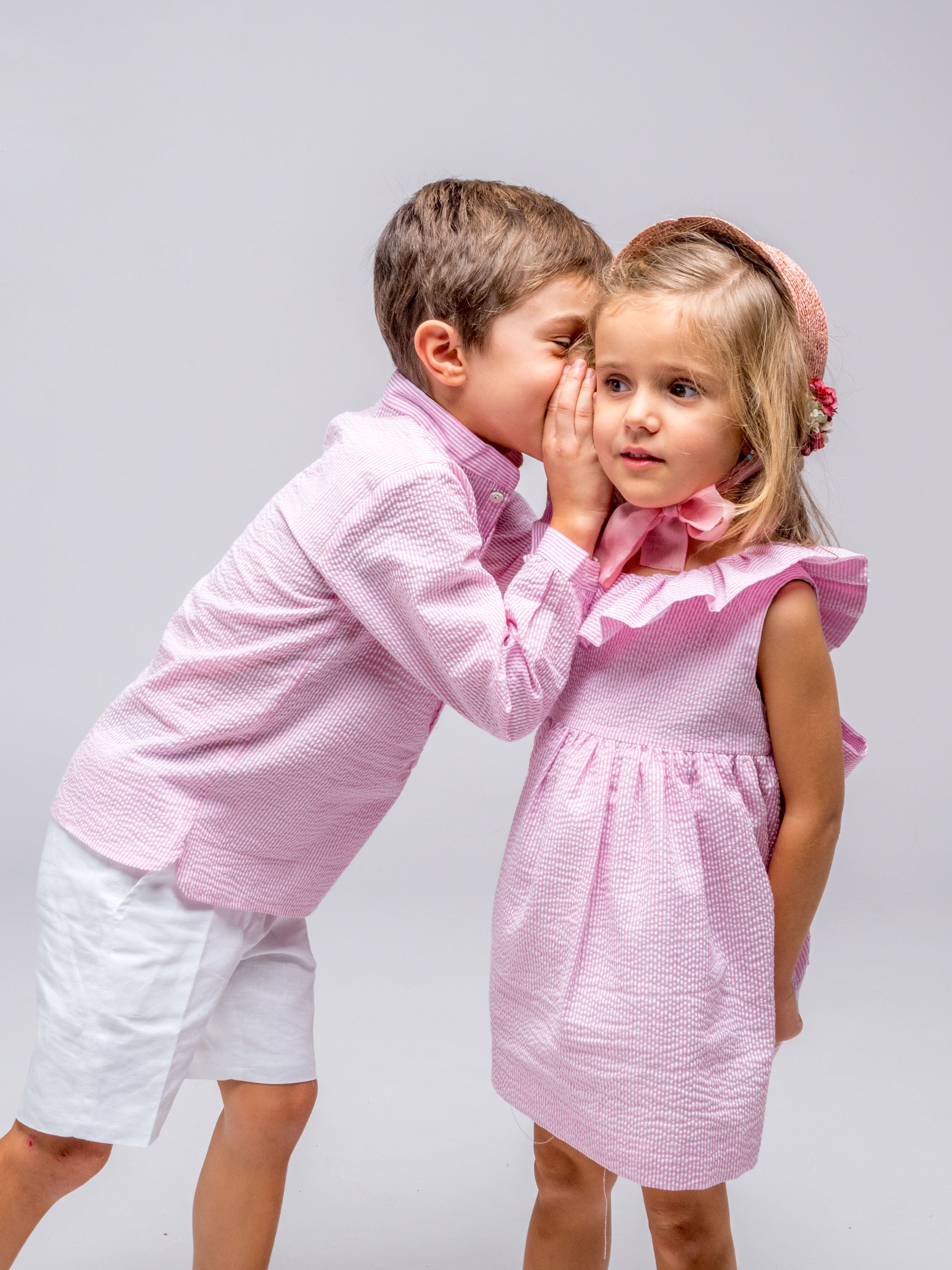 Strawberry striped dress