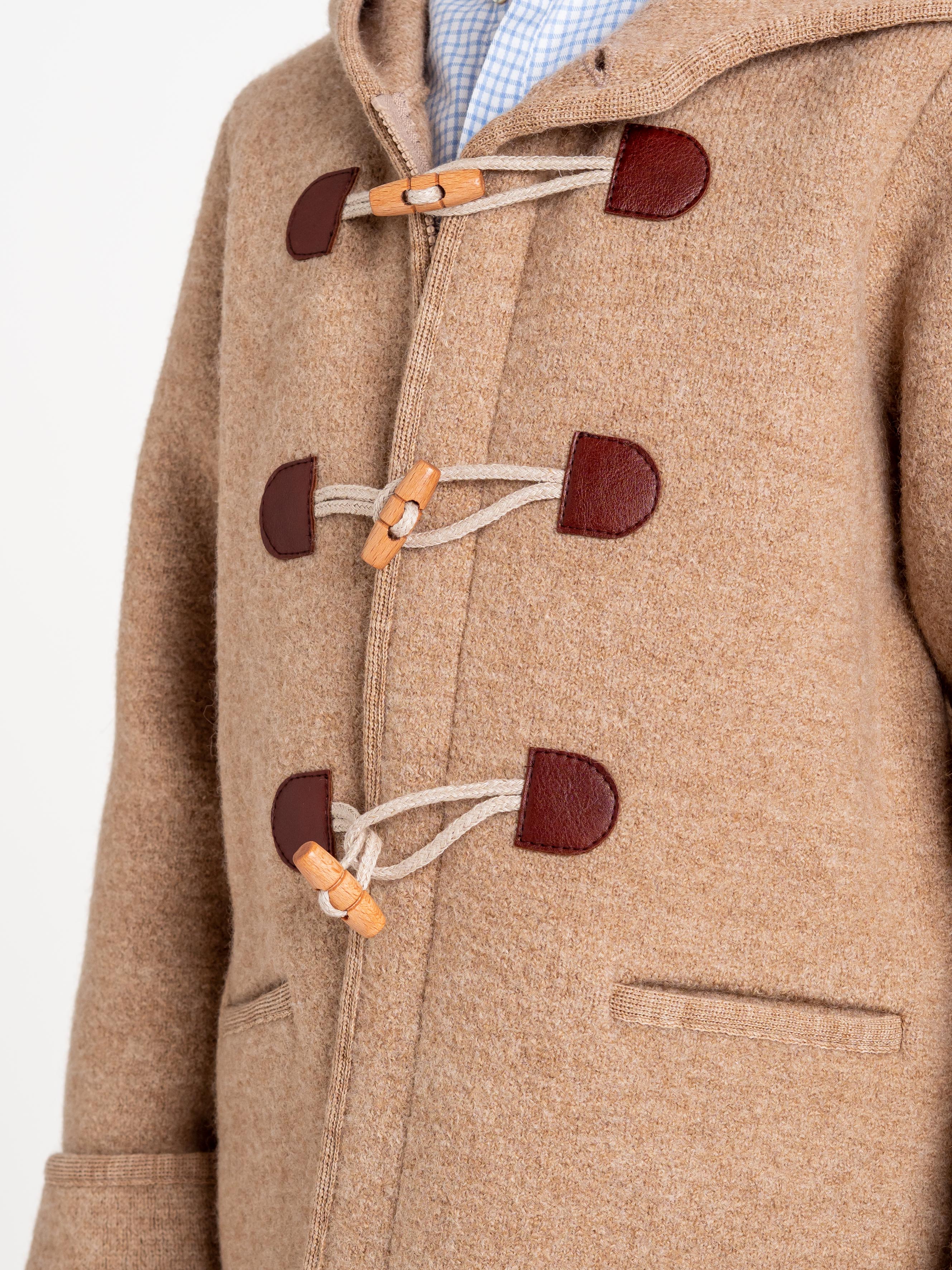 Camel trench coat