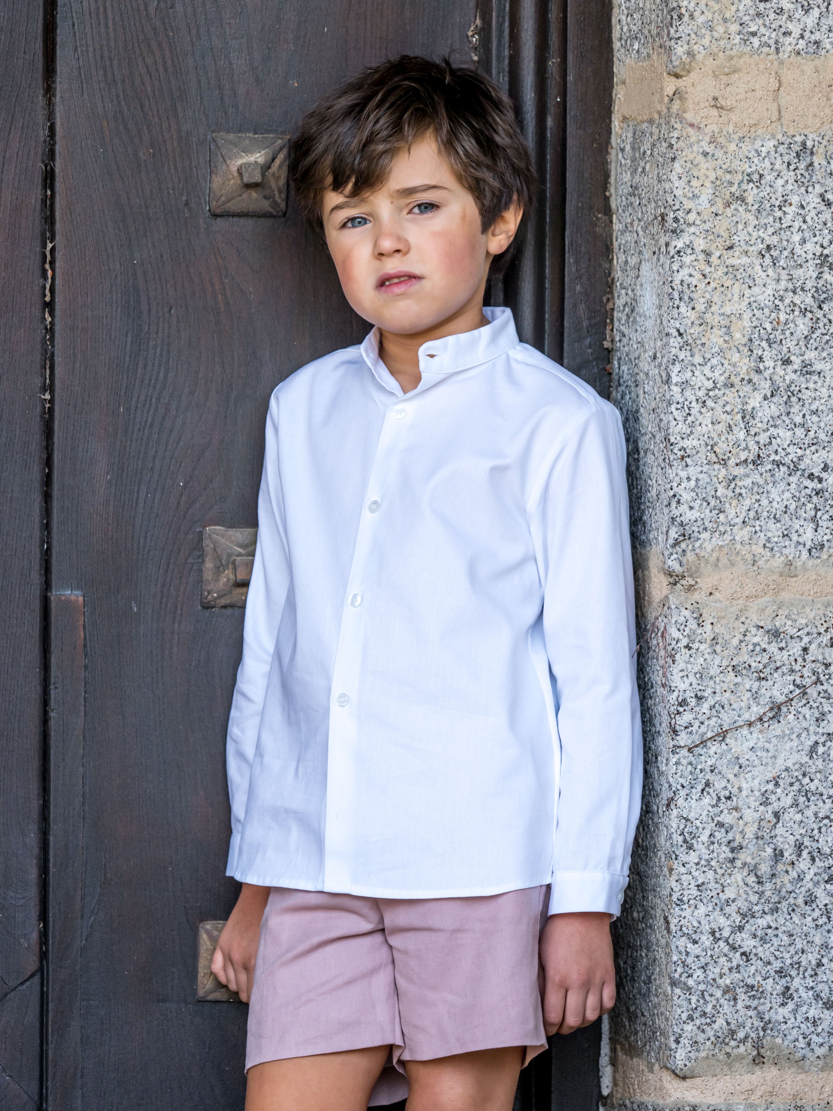 Camisa oxford blanco