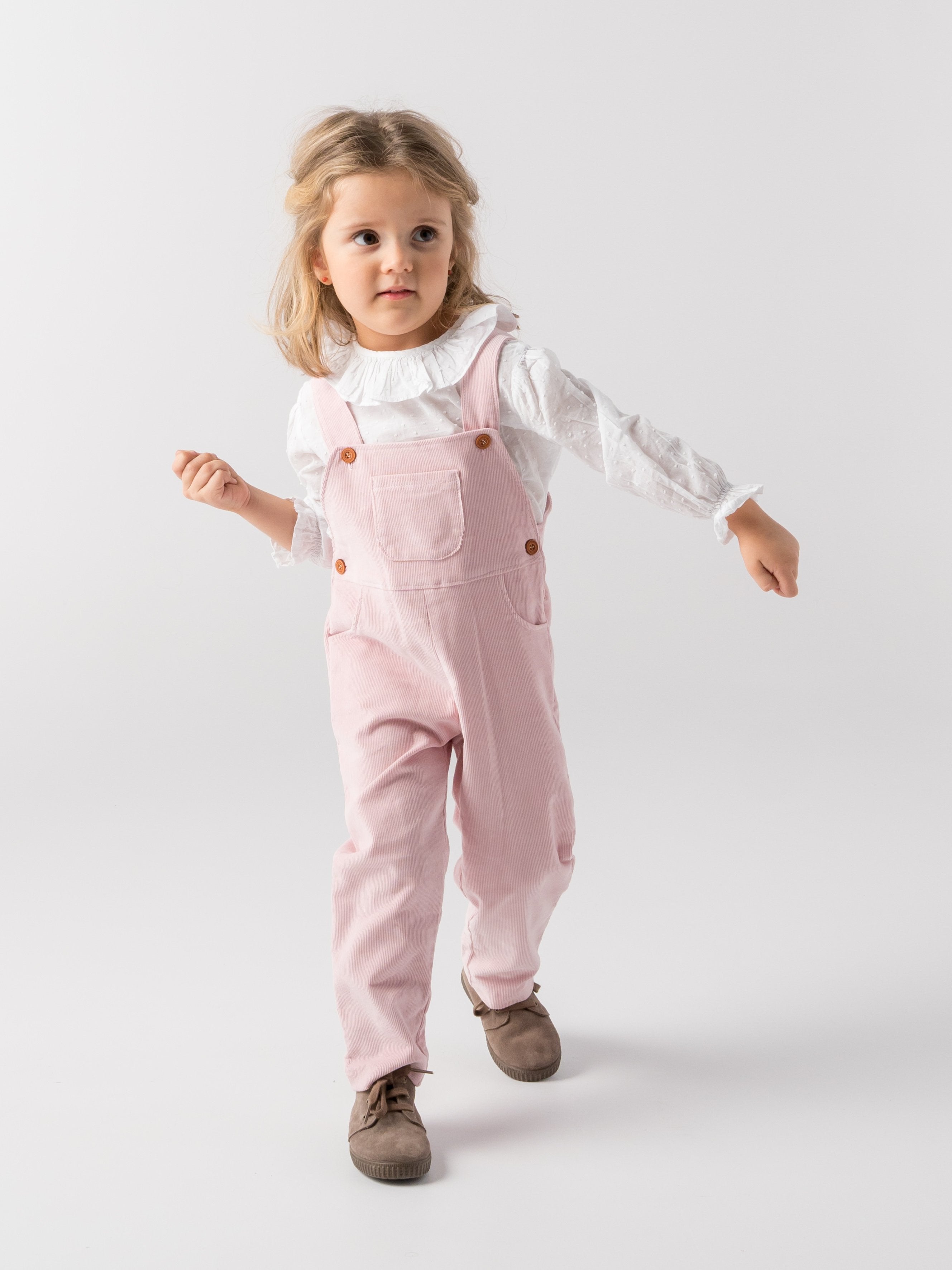 Peto rosa pana para niña Minis Baby&Kids @minisbk