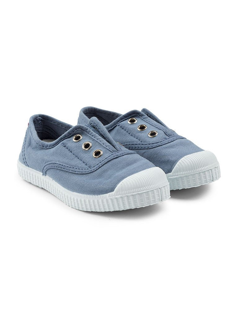 Zapatillas azules puntera para niño y niña Minis Baby&Kids