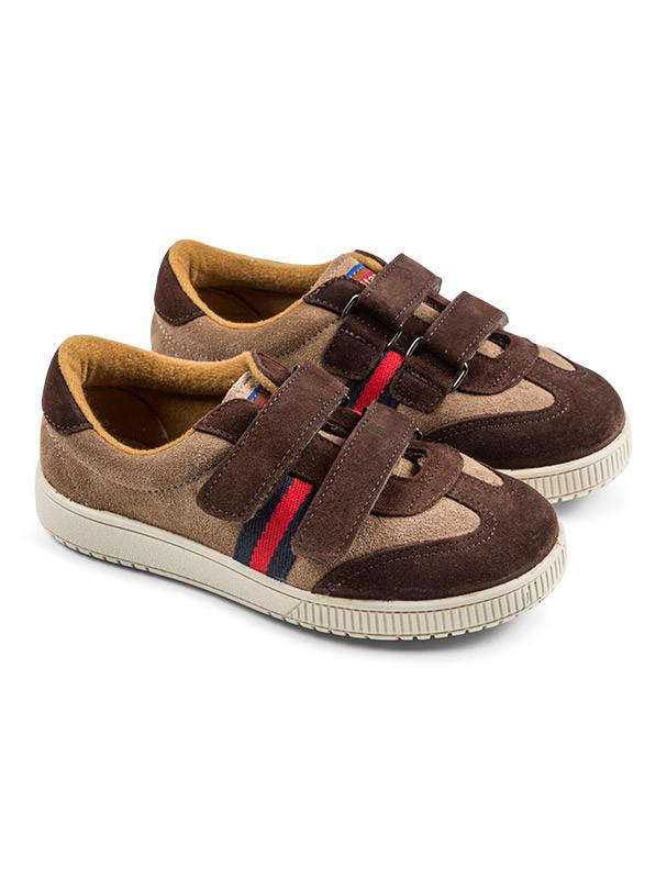 Zapatillas tipo ganso con velcro para niño. Minis Baby&Kids